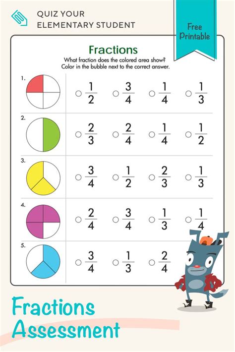 Fractions For First Grade