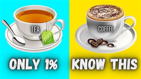tea vs coffee amazing facts is coffee better than tea the healthiest youtube