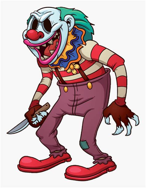 Evil Clown Clip Art Killer Clown Clipart Hd Png Download Kindpng