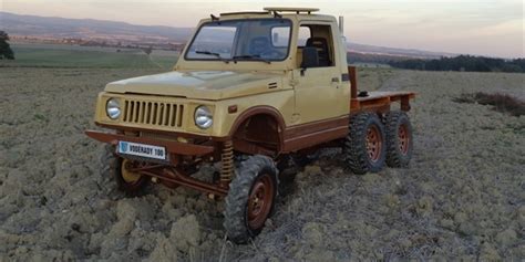 Suzuki Samurai Jako Off Road S Pohonem 6x6 Tento Unikát Vznikl V Česku