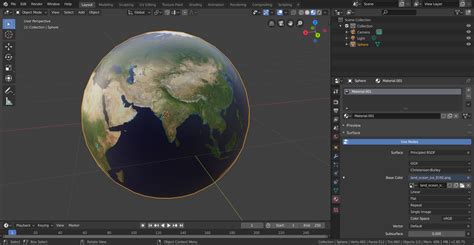 Blender Graphics Make A Planet