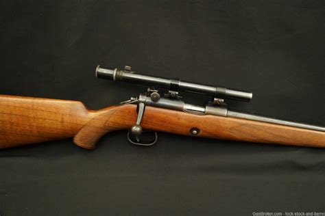 Winchester Model 52 Pre A Sporting Speed Lock 22 Lr Bolt Rifle Mfd 1934
