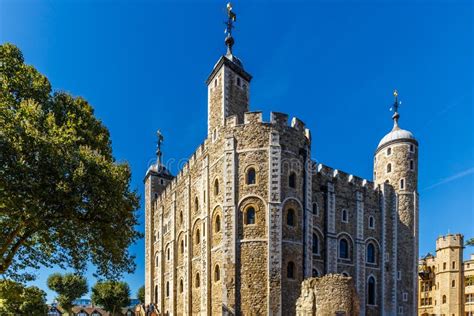White Tower Of Tower Of London Stock Image Image Of History English