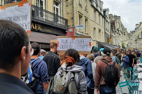 Manifestation Contre Le Pass Sanitaire à Caen Les Participants