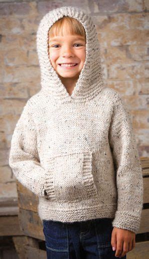 Knitting Pattern For Jumping Bean Hoodie Pullover Sweater Boys Knitting