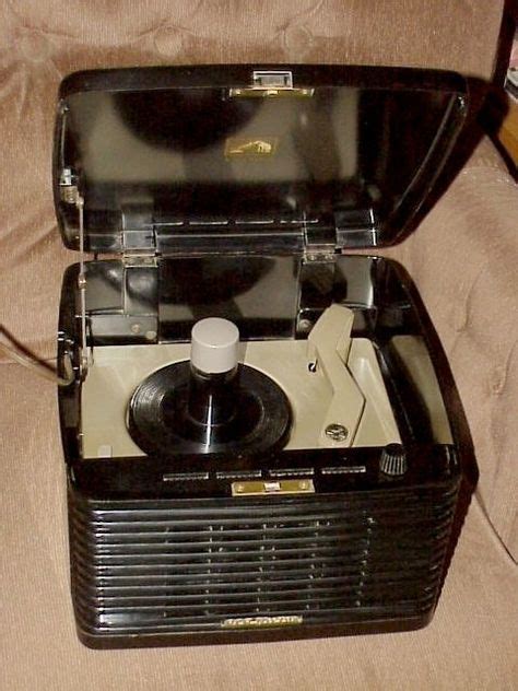 Rca Model Ey3 45 Rpm Record Player Antique Record Vintage Records