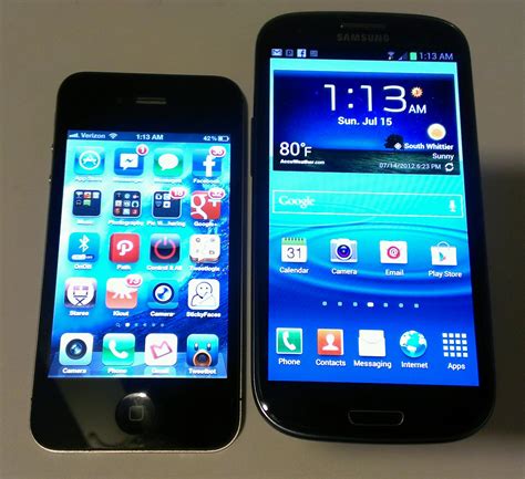 Samsung Galaxy S3 Vs Iphone 4s Comparison Review Attmobilereview Att