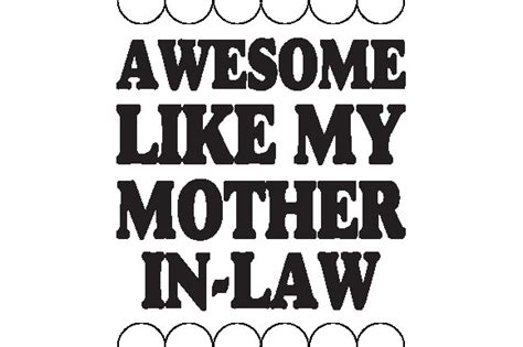 awesome like my mother in law svg graphic by teeshop · creative fabrica