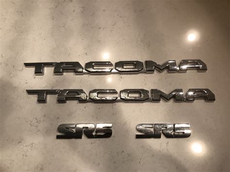 Fs Tacoma Badges Chrome Tacoma World