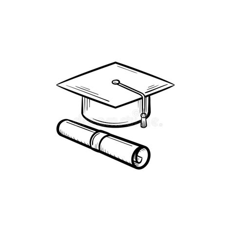 Graduation Cap Stock Illustration Illustration Of Achievement 55232355