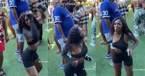 Slim Lady Causes Stir At A Carnival As She Dances And Twerrks Small Azz