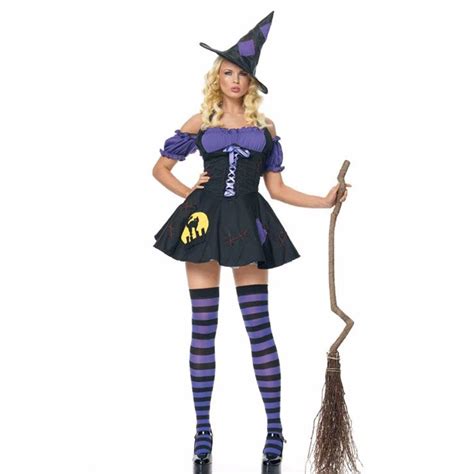 Sexy Witch Costume Deluxe Womens Magic Moment Costume Adult Witch