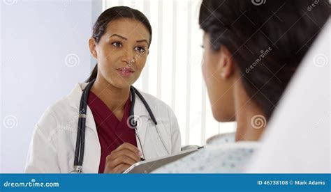 Doctor Asking Patient Questions Stock Photo Image Of Bench Fitness