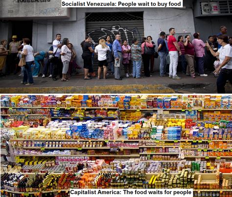 The Difference Between Socialist Venezuela And Free Market America