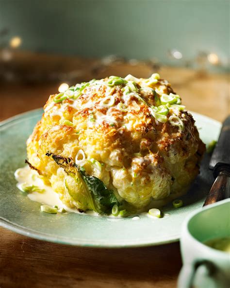 Including all of an entity: Whole roasted cauliflower with cheddar and spring onion ...