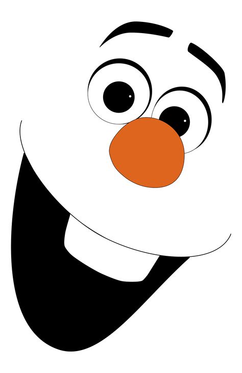 Frozen Olaf Face Printable Snowman Faces Printable Snowman Snowman