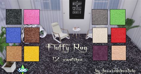 Sims 4 Ccs The Best Fluffy Rug By Jassisdekostube