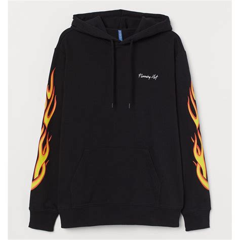 Jual Hoodie Hm Flaming Not Indonesiashopee Indonesia