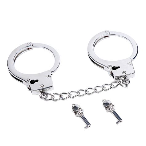 Steel Handcuffs Sm Bondage Erotic Accessories Ankle Cuff Restraints Sex Toy For Couples Sexy