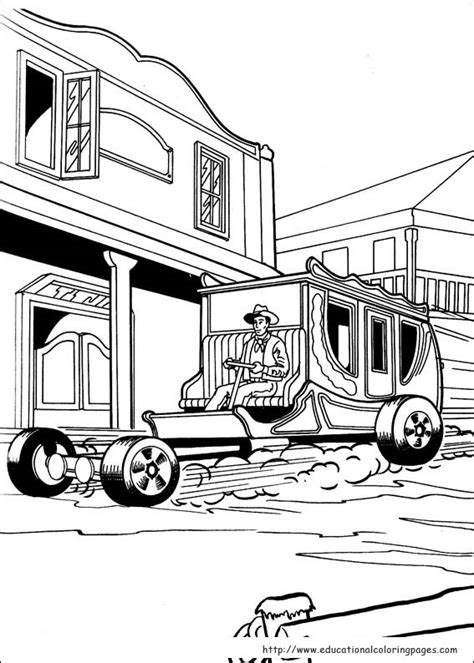 Hot Wheels Coloring Pages Free For Kids