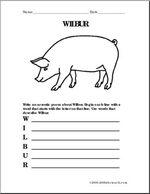 I remember doing a mock newspaper as a kid; 14 Best Images of Charlotte's Web Coloring Worksheets ...