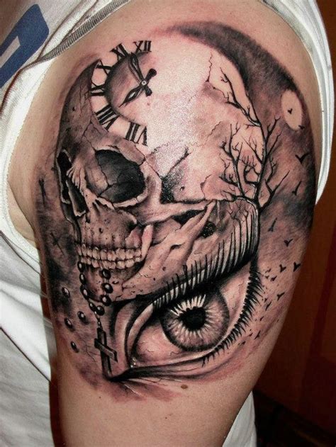 76 Crazy Skull Tattoos Designs Mens Craze