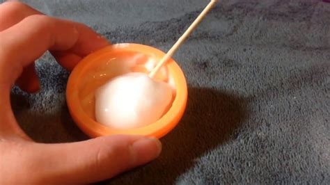 How To Make Slime With Baking Soda And Shampoo Youtube