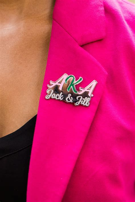 Aka And Jack And Jill Of America Inc Lapel Pin Rosas Greek Boutique