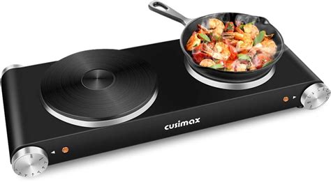 Hot Plate Cusimax For Cooking 1800w Portable Electric