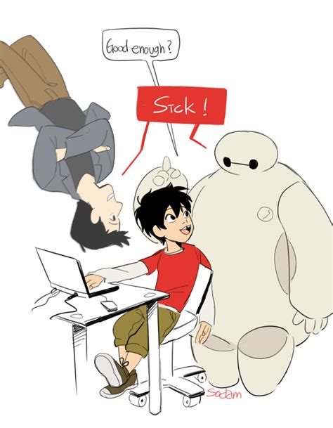 Tadashi Hiro And Baymax Big Hero Fan Art Fanpop