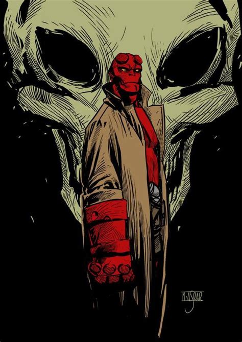 Hellboy Hellboy Comic Hellboy Art Mike Mignola Art