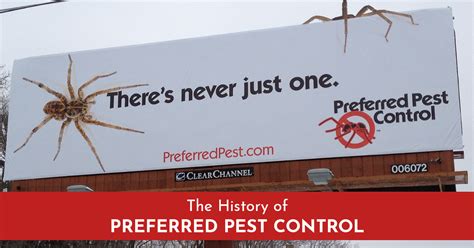 The History Of Preferred Pest Control