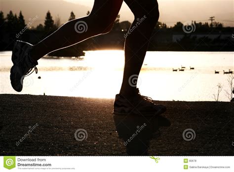 Running Woman Stock Photo Image Of Outside Heart Fitness 80678