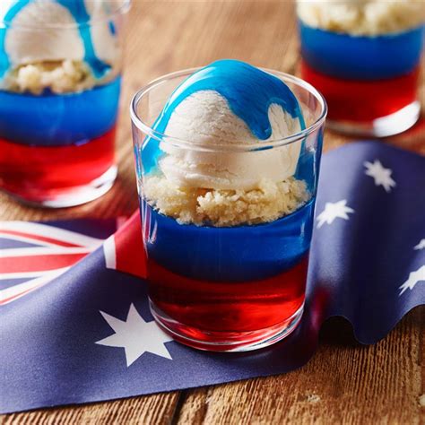 » happy ice cream day. Australia Day Flag Trifles | Recipe | Australian food ...