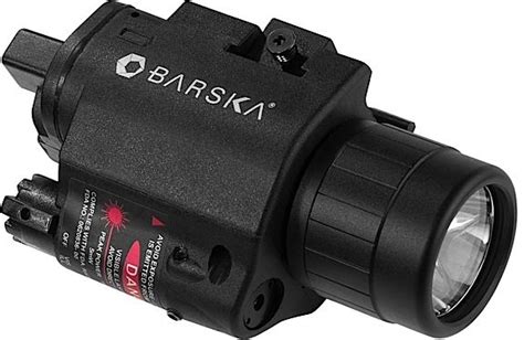 Barska 5mw Red Laser Sightflashlight Combo W 200 Lumens Au11920