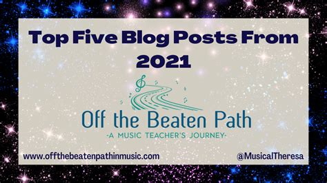 Top Five Blog Posts From 2021 Off The Beaten Path