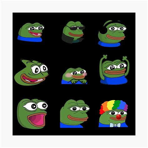 Peepo Pepe Emotes For Your Twitch Discord 1x Ubicaciondepersonas Cdmx
