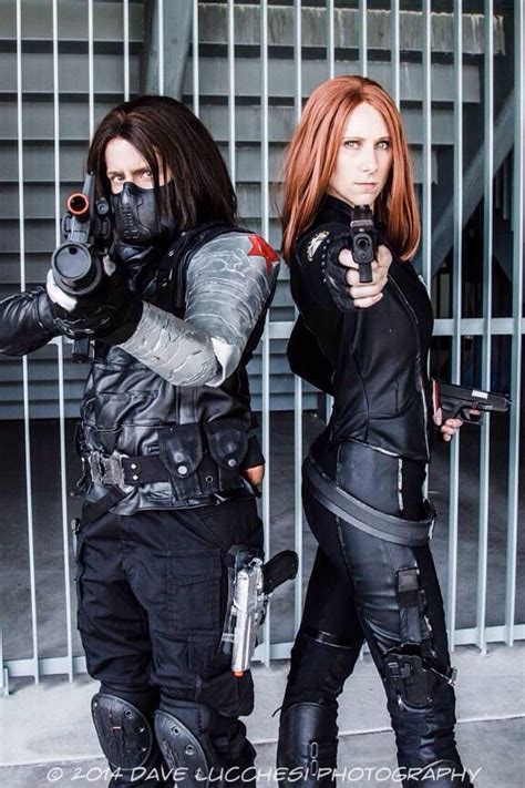 Black Widow And The Winter Soldier Winter Soldier And Black Widow