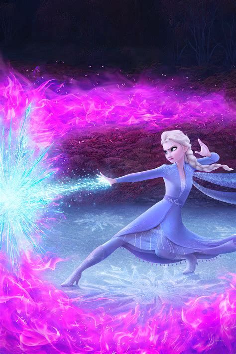 1280x720 Elsa In Frozen 2 720p Wallpaper Hd Movies 4k Wallpapers