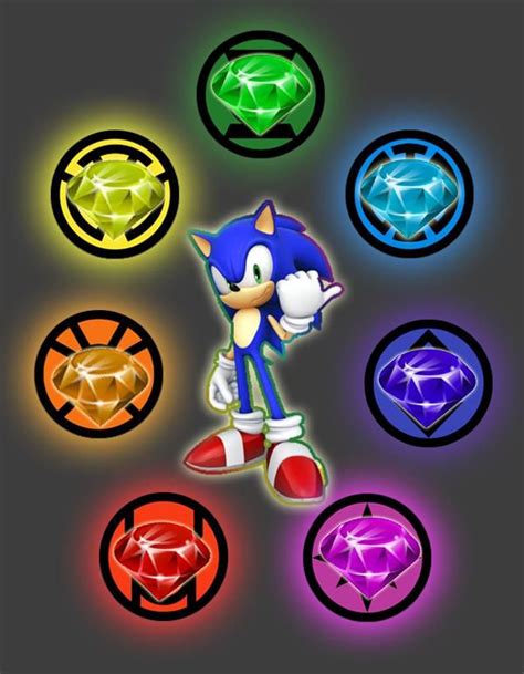 Sonic Chaos Emeralds Real