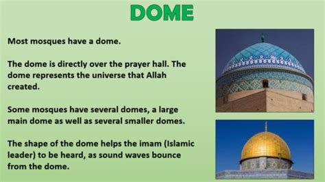 Re Islam Features Of Mosques Teaching Resources