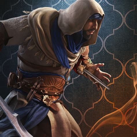 1080x1080 Basim Assassins Creed Mirage 2023 Game Poster 1080x1080 Resolution Wallpaper Hd Games