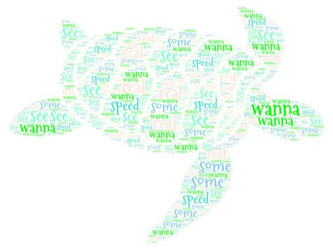 Turtles Have Speed Wordart Com