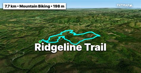 Ridgeline Trail Outdoor Map And Guide Fatmap