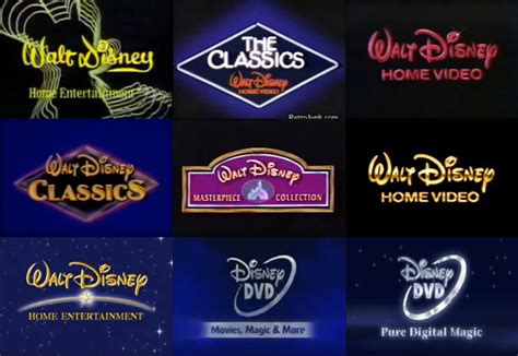 Walt Disney Entertainment Logos By Darkmagicianmon On Deviantart