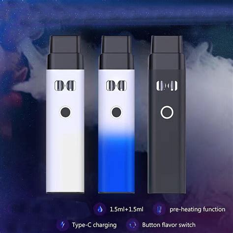 3ml Trending Disposable 15ml15ml Dual Chambers Pod Can Double Hit
