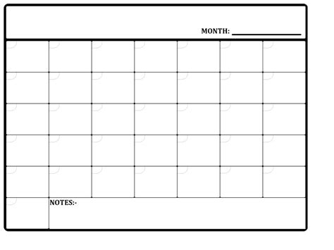 Printable Monthly Planner Template Available In Pdf And  Browse
