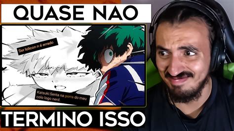 FÃs De Boku No Hero Passando Vergonha Sorakkj Leozin React Youtube