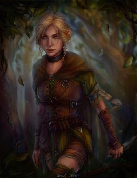 Eryleth By Annahelme On Deviantart In Forest Elf Female Elf