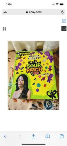 Olivia Rodrigo Sour Patch Candy Ebay